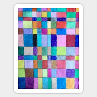 Color Rectangles Sticker